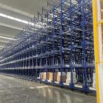 Heavy Duty Warehouse Storage Radio Shuttle Racking System Steel Powder Coating