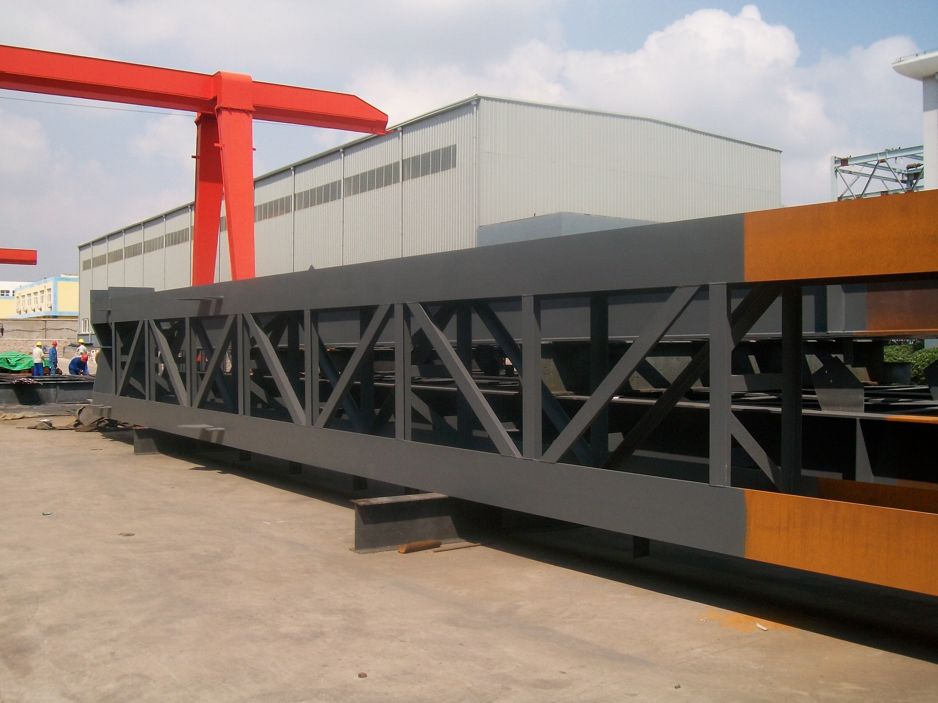 Well Designed Portal Frame Prefabricated Steel Structure Construction Industry Building