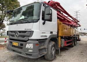 Wholesale 2018 Chassis Benz Used Concrete Pump Truck 49M SANY Second Hand Concrete Trucks from china suppliers