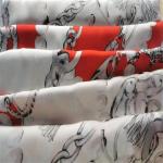 95gsm Printed Polyester Spandex Chiffon Fabric By The Yard 15d Satin Chiffon