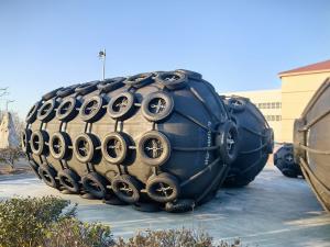 Wholesale 50Kpa 80Kpa Rubber Fender With Chain Tyre Net from china suppliers