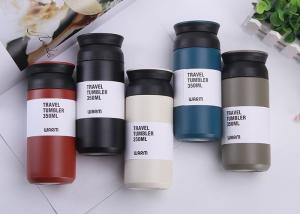 Wholesale Portable Sports Outdoor Ceramic Mug Stainless Steel Thermos Cups Double-Walled Thermal Cup from china suppliers