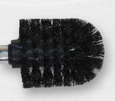Wall-Mounted Stainless Steel Toilet Brush Pure Colors Toilet Brush Household Cleaning