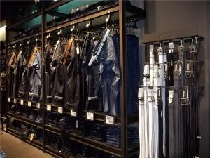 Wholesale Heavy Duty Metal Hanging Clothes Rack Black Metal Clothing Rack from china suppliers