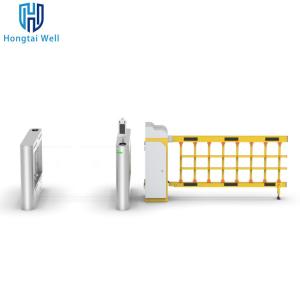 Wholesale Luxury Small Swing Turnstile Gate RS485 / RS232 communication For Community Scenic Gym from china suppliers