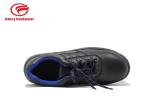 Tow Water Resistant Leather Steel Toe Work Boots Anti Skid Split Leather With