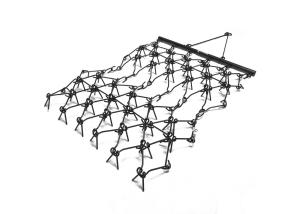 Wholesale Professional Precision Black Steel Fence Chain Link Drag Harrow 4.5' X 5' from china suppliers