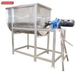 Horizontal Animal Feed Crusher Machine Chemicals Processed Commercial Powder