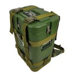 36L Military Insulated Food Containers Seamless Double Wall Delivery Backpack