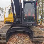 EC220D Used Crawler Excavator 22 Tonnage 134kw Rated Power Original Components