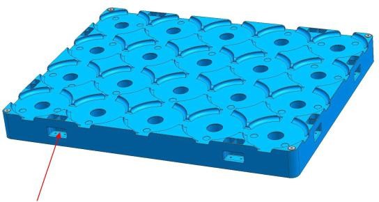 Best quality heavy duty and high density pallet 5 gallon water bottle storage rack