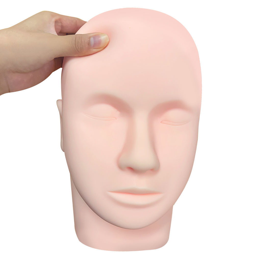 Silicone Lip Permanent Makeup Microblading Mannequin Practice Head