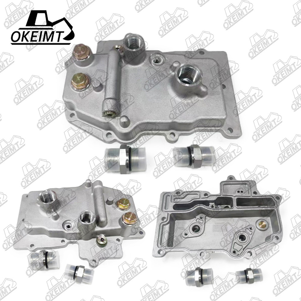 JCB Without Seat Oil Cooler Mechanical Cooler Cover Assy For Engine