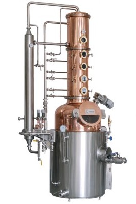 Stainless Steel 1000L Ethanol Distillation Equipment For Production