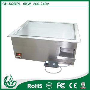 Wholesale free standing griddle induction griddle with 3.5kw from china suppliers