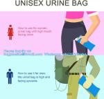 Urine Bags, Pack Camping Pee Bags, Disposable Urinal Bag, Travel Urinal Bag,