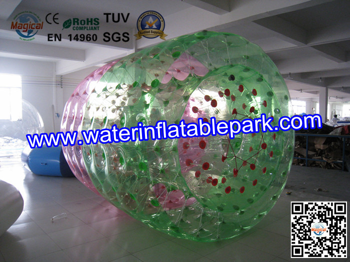 Rental Business Funny Water Park Inflatable Water Roller Balls In Europe