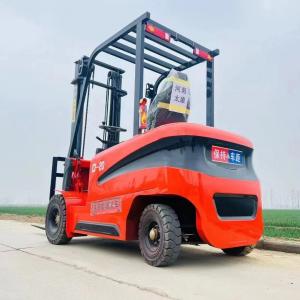 Wholesale Solid Tire Electric Forklift XYZ123 With Onboard Charger / 48V Battery Voltage All Terrain Electric Forklift from china suppliers