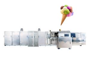 Wholesale Stainless Steel Commercial Ice Cream Waffle Cone Maker With Double Door from china suppliers