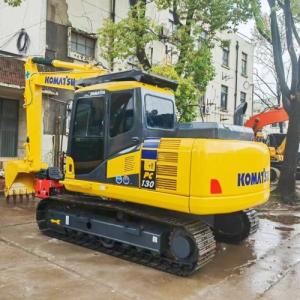 Wholesale Komatsu PC130 Excavator With Enclosed Cab 0.53m3 Bucket Capacity from china suppliers