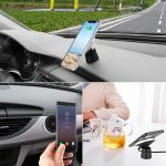 Fast QI 10W Wireless Charging Magnetic Car Mount Holder