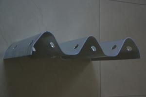 Wholesale Corrugated W Beam Highway Guardrail 345 Yield Strength Steel ASTM A123 Zinc Coated from china suppliers