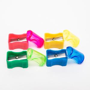 Wholesale 16.4mm Kid Single Hole Pencil Sharpener Yellow Red Blue from china suppliers