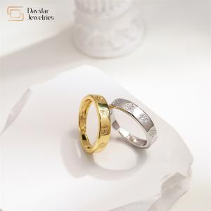 Wholesale Custom Jewelry 18k Gold Plated Rings Women Men Adjustable Ant Insect Engraved from china suppliers