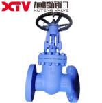 DIN F4/F5 Series Rising Stem Gate Valves Z41H Straight-through Design for