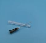 Black Hypodermic Needle Disposable Sterile Out Diameter 0.7mm 22G