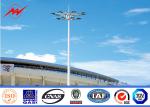 High Mast Light Tower Mast Galvanized Steel Tubular Pole Lamp Poles
