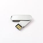 2.0 Twist Metal USB Drive H2 Test Passed 128GB 256GB CE Approved