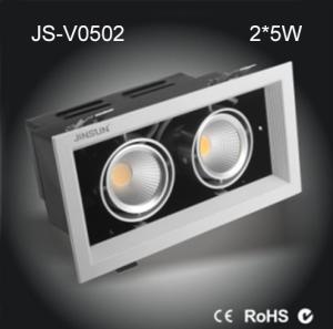 Wholesale 2*5W High power Bridgelux COB LED venture box light ceiling spot light from china suppliers