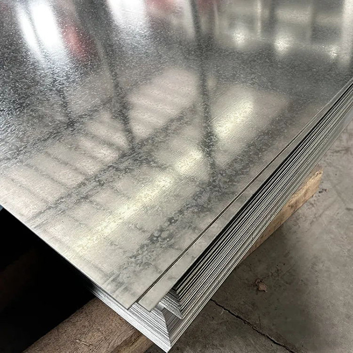 Standard Zinc Coated Steel Metal Sheets 0.12-4.0mm For Various Applications