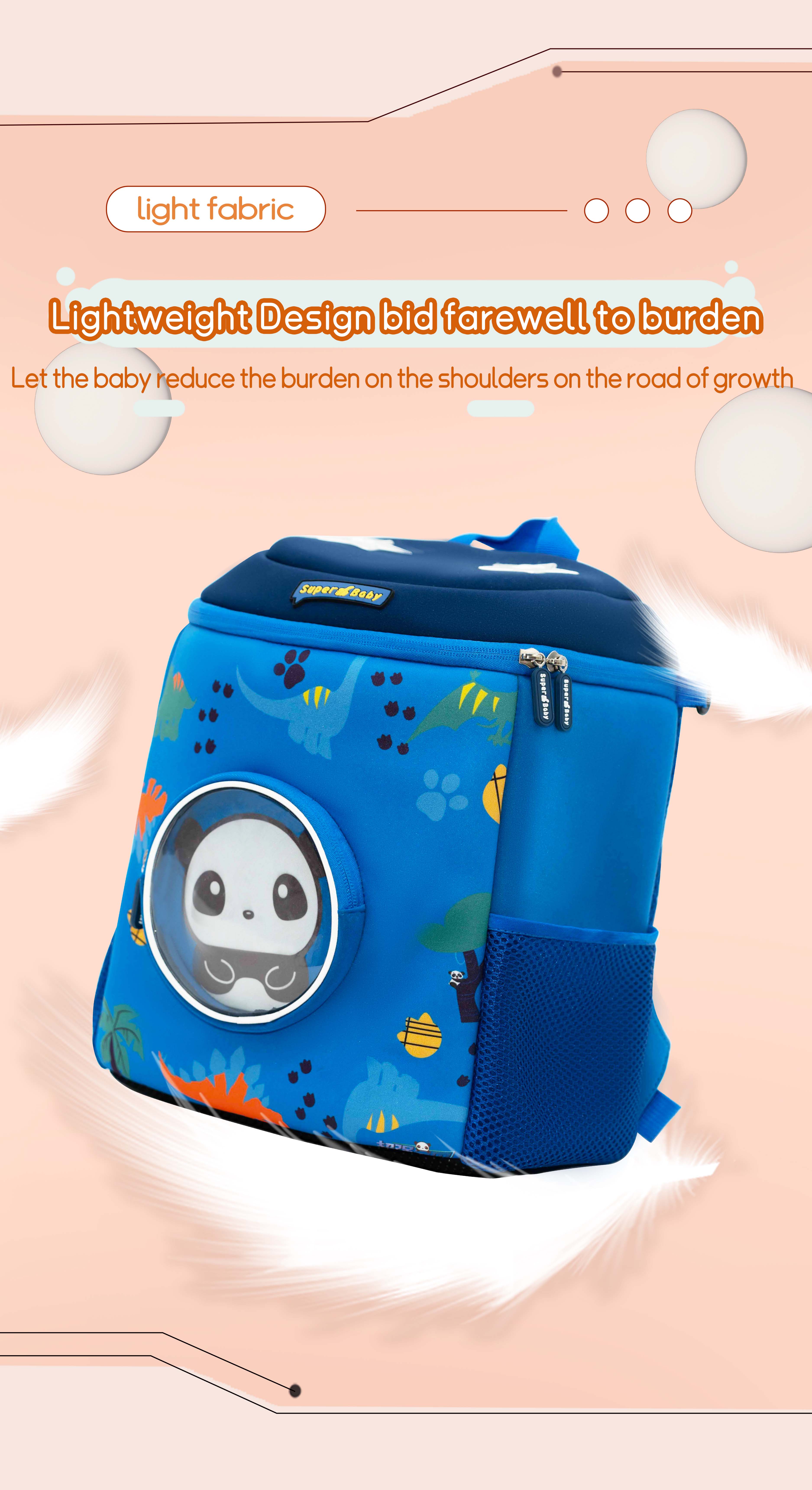 Customized Logo Reflective Tape Backpack With Reflective Strip 3 Years - 12 Years