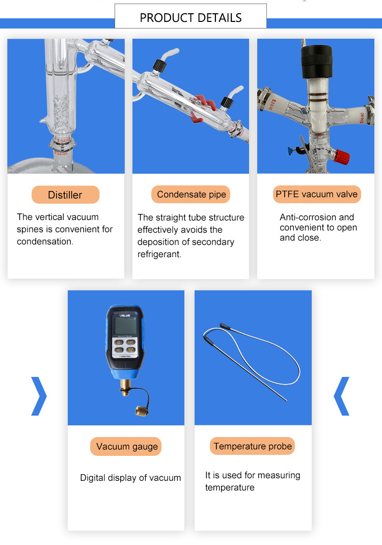 Thermodynamic Laboratory Short Path Distillation Apparatus 5L