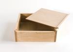 Custom Sliding Lid Wooden Photo Album Box For Usb Flash Drive / Wedding