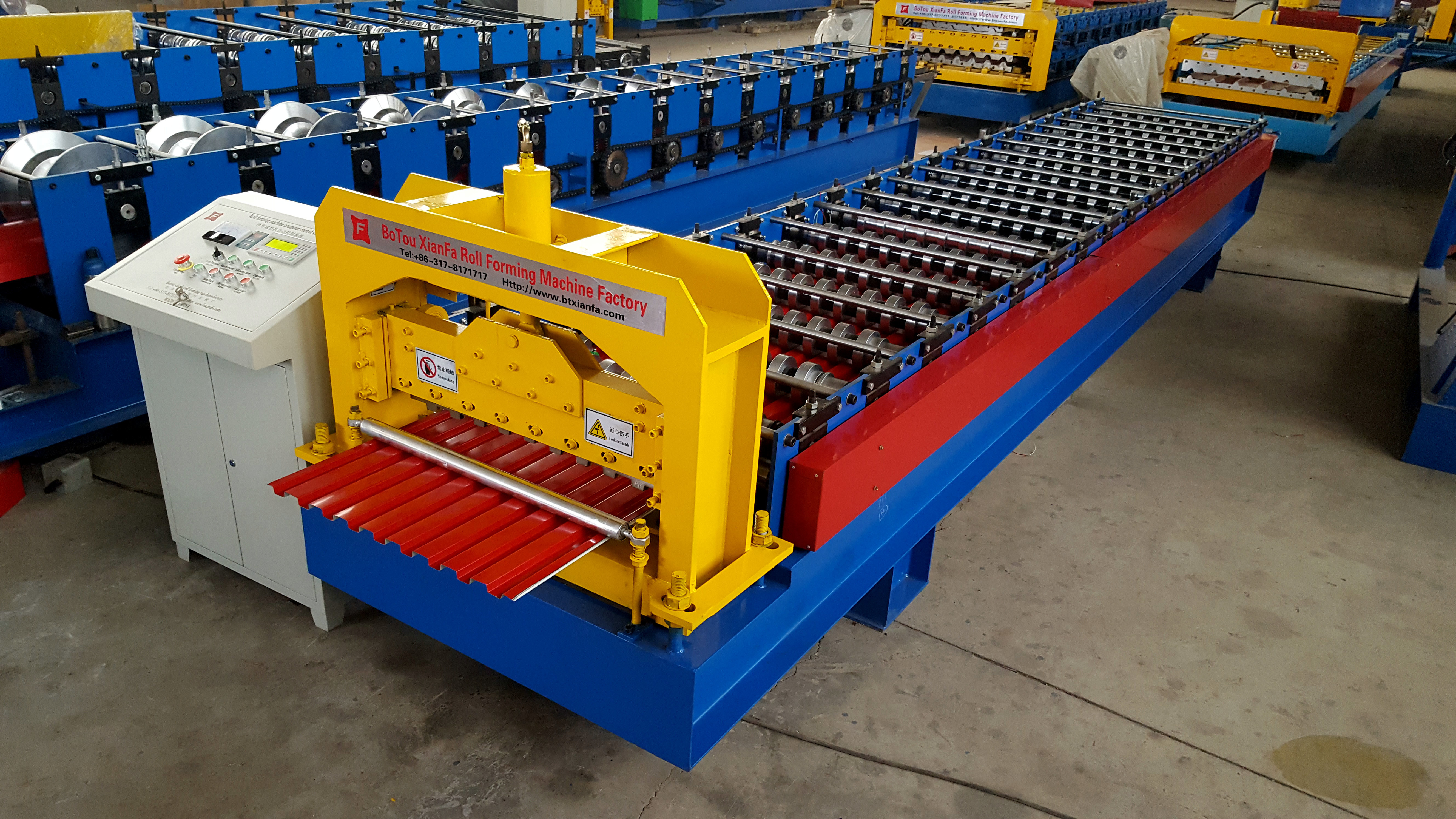 high quality Steel Rolling Shutter Door Roll Forming Machine for garage door