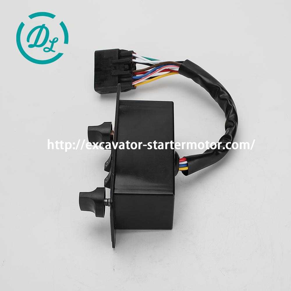 SZ-217D-2 Loader Air Conditioning Control Panel Liugong 906C 12VDC