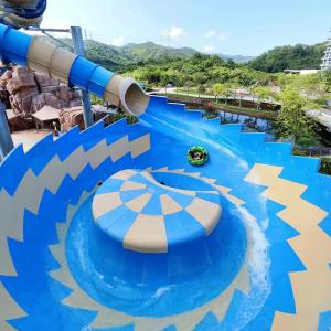 Wholesale Outdoor Entertainment Space Bowl Water Slide Raft Water Slide Customized Color from china suppliers