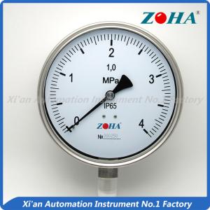 Wholesale Laser Welding High Pressure Gauge / SS Bottom Connection Pressure Gauge from china suppliers