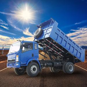 Wholesale Steel / Aluminum Tipper Truck 10 Ton 3800+1350mm 2/3/4 Axles Tire from china suppliers