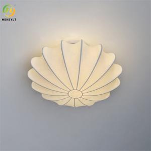 Wholesale Semi Flush Mount LED Ceiling Light Glass Gold Flower Star from china suppliers