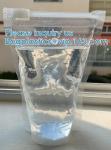 Milk Pouch Bags, Waterproof, Smell Proof, Airproof, Slider Zipper Grip Stand Up