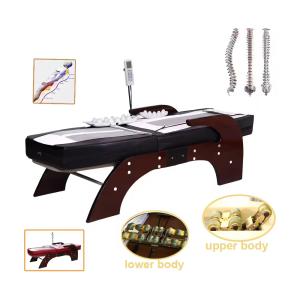 Wholesale Spine Care Jade Stone Roller Massage Therapy Bed Spa Body Thermal Jade Massage Bed Infrared Massage Bed from china suppliers