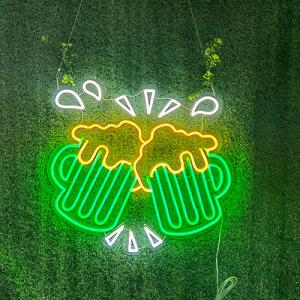 Wholesale Cheers beer custom led neon sign for bar pub gift neon signs company from china suppliers