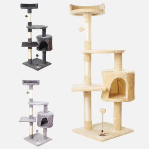Wholesale Wood Fluff Cat Christmas Tree Cute Moonlight Cat Climbing Frame from china suppliers