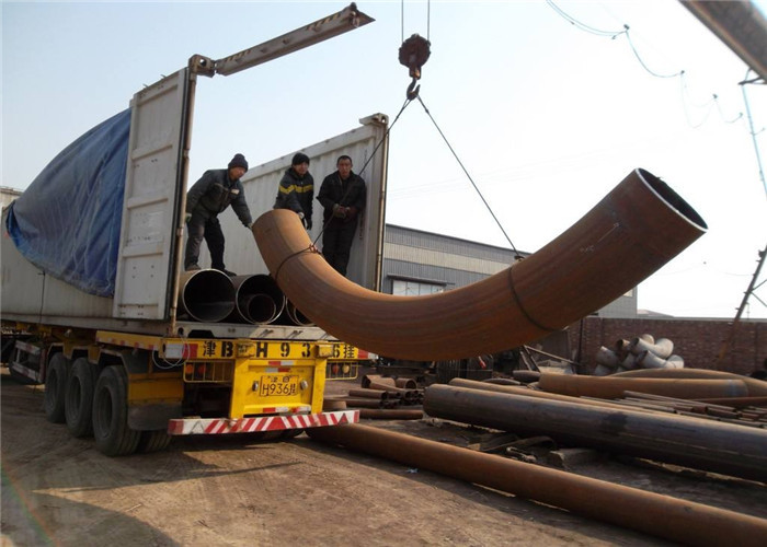 Medium Frequency Carbon Steel Tube Bending Machine 4D Radius