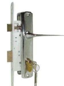 Wholesale Antique Brass Sliding Door Mortise Lock 260 Stainless Steel Color from china suppliers