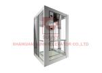 2 Floors Villa House Panoramic Elevator With Two Doors Cabin Safety Gear